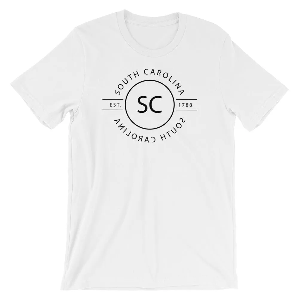 South Carolina - Short-Sleeve Unisex T-Shirt - Reflections