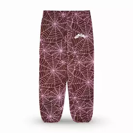 Sp5der 'AOP Web' Sweatpants Brown SS24