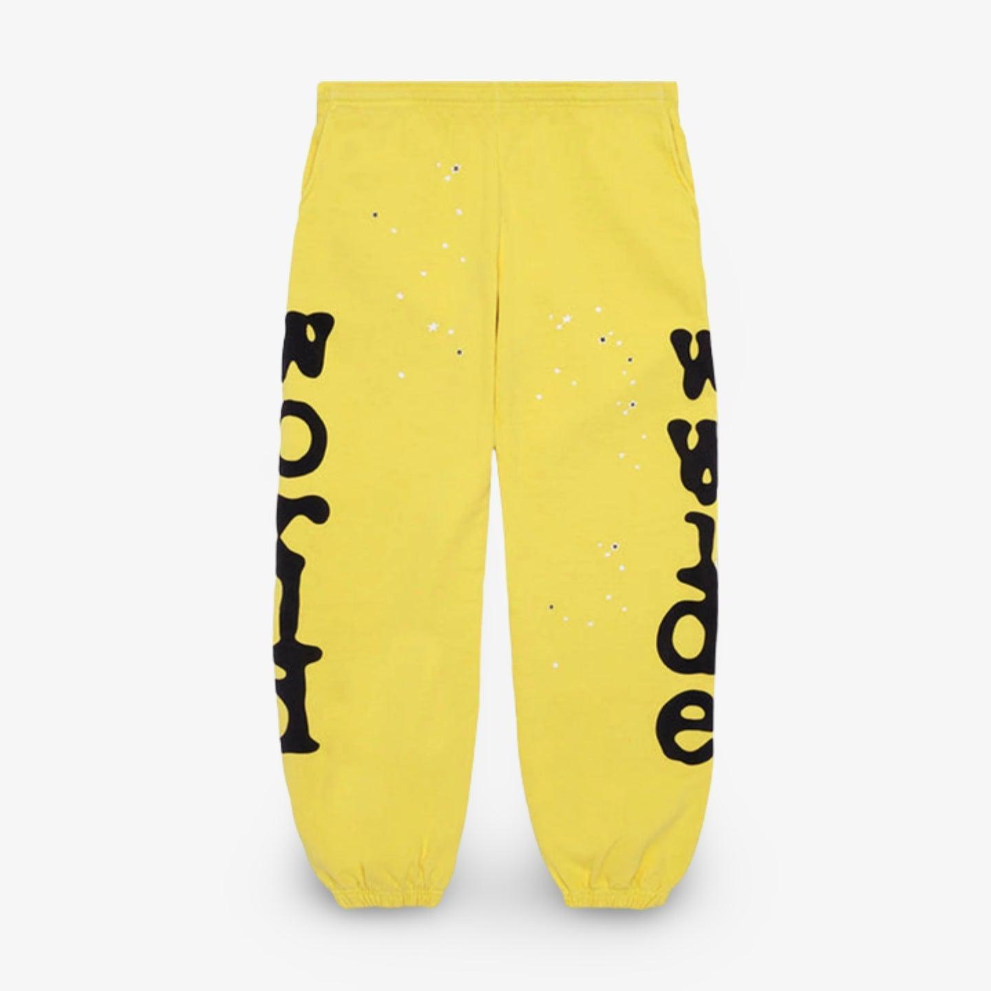 Sp5der 'Beluga' Sweatpants Gold / Black SS23