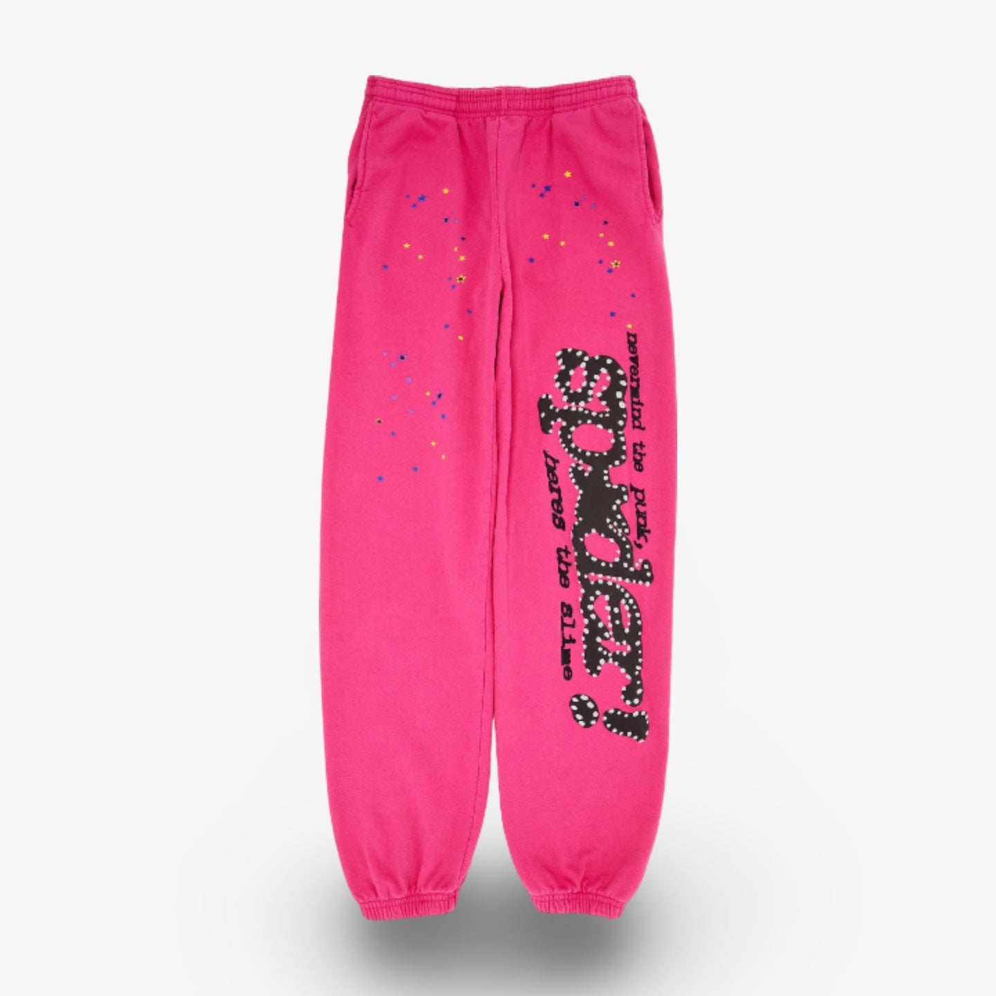 Sp5der 'P*NK V2' Sweatpants Pink FW23