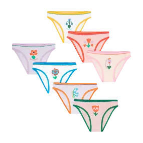 Stella McCartney Girl's Underwear Set w/ Flowers Print