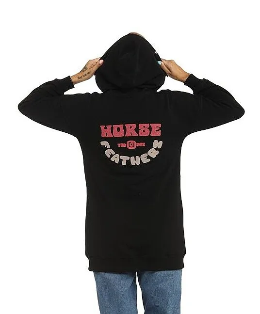 sweatshirt Horsefeathers Naava Zip - Black - women´s