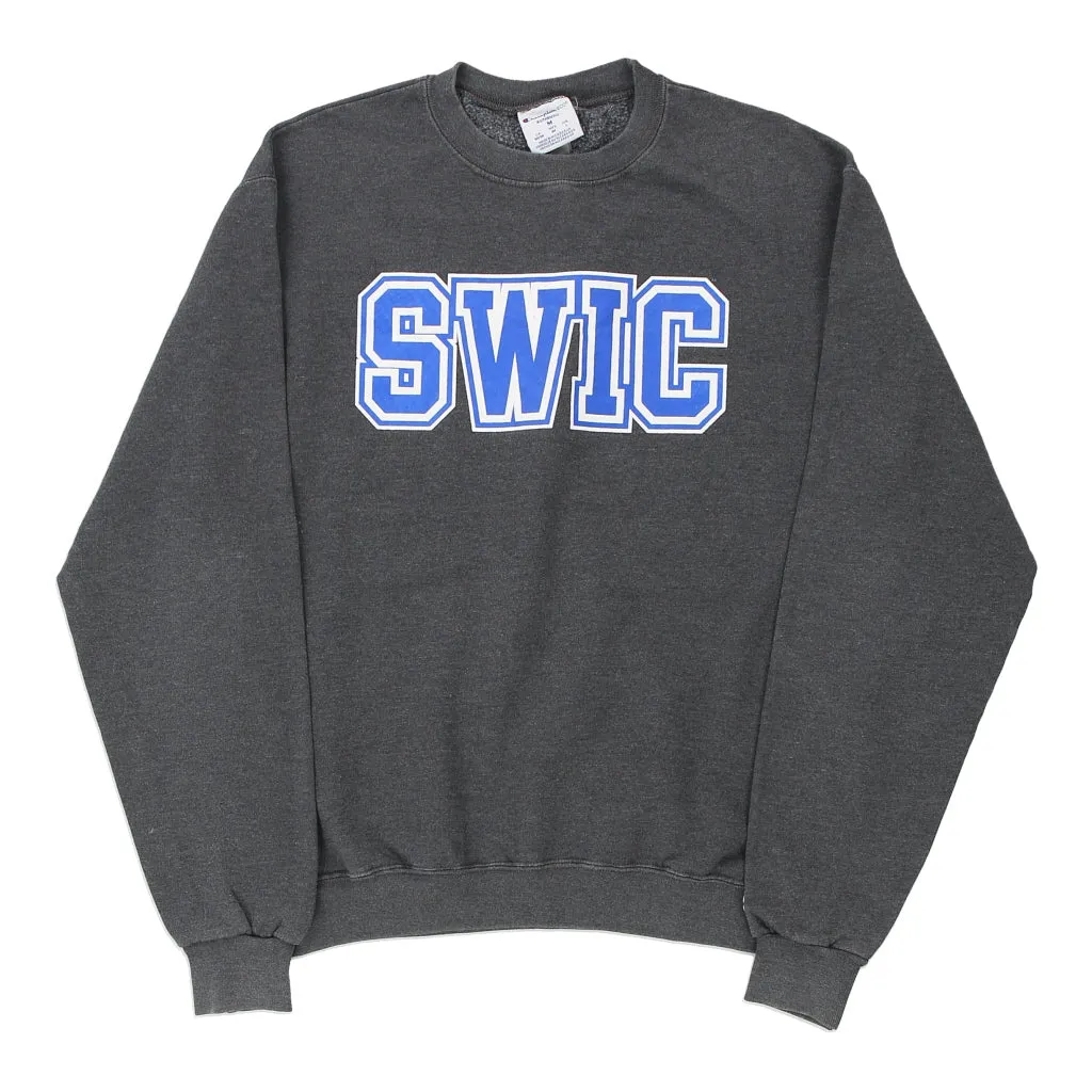 SWIC Champion Sweatshirt - Medium Grey Cotton Blend