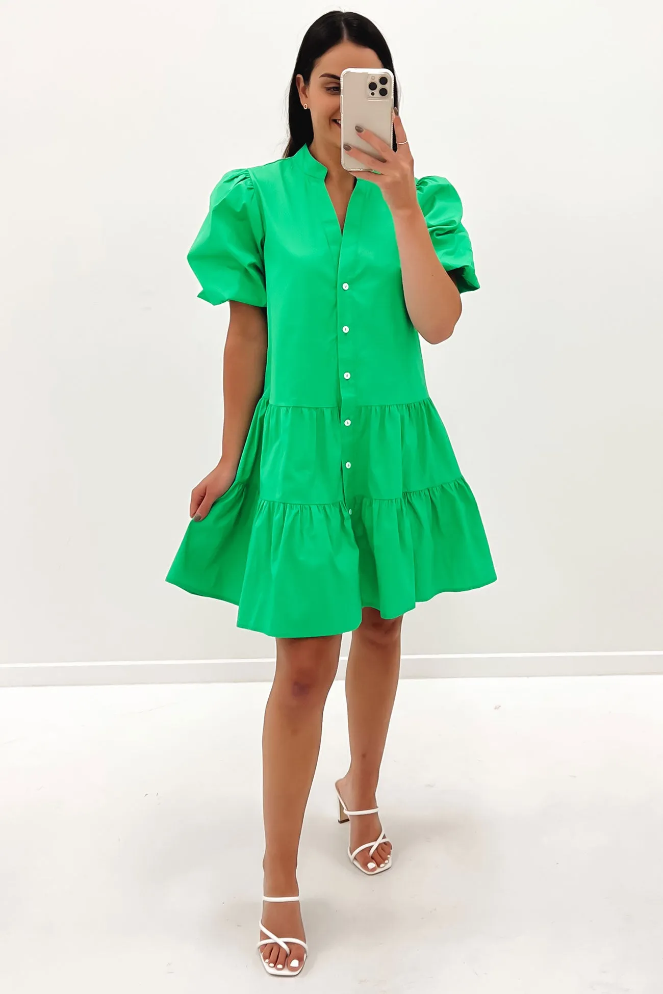 Taylor Mini Dress Green