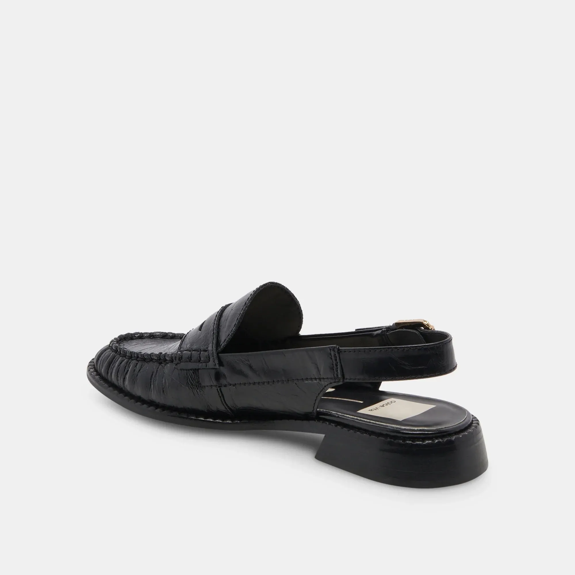 The Hardi Loafer by Dolce Vita - Midnight Crinkle Patent