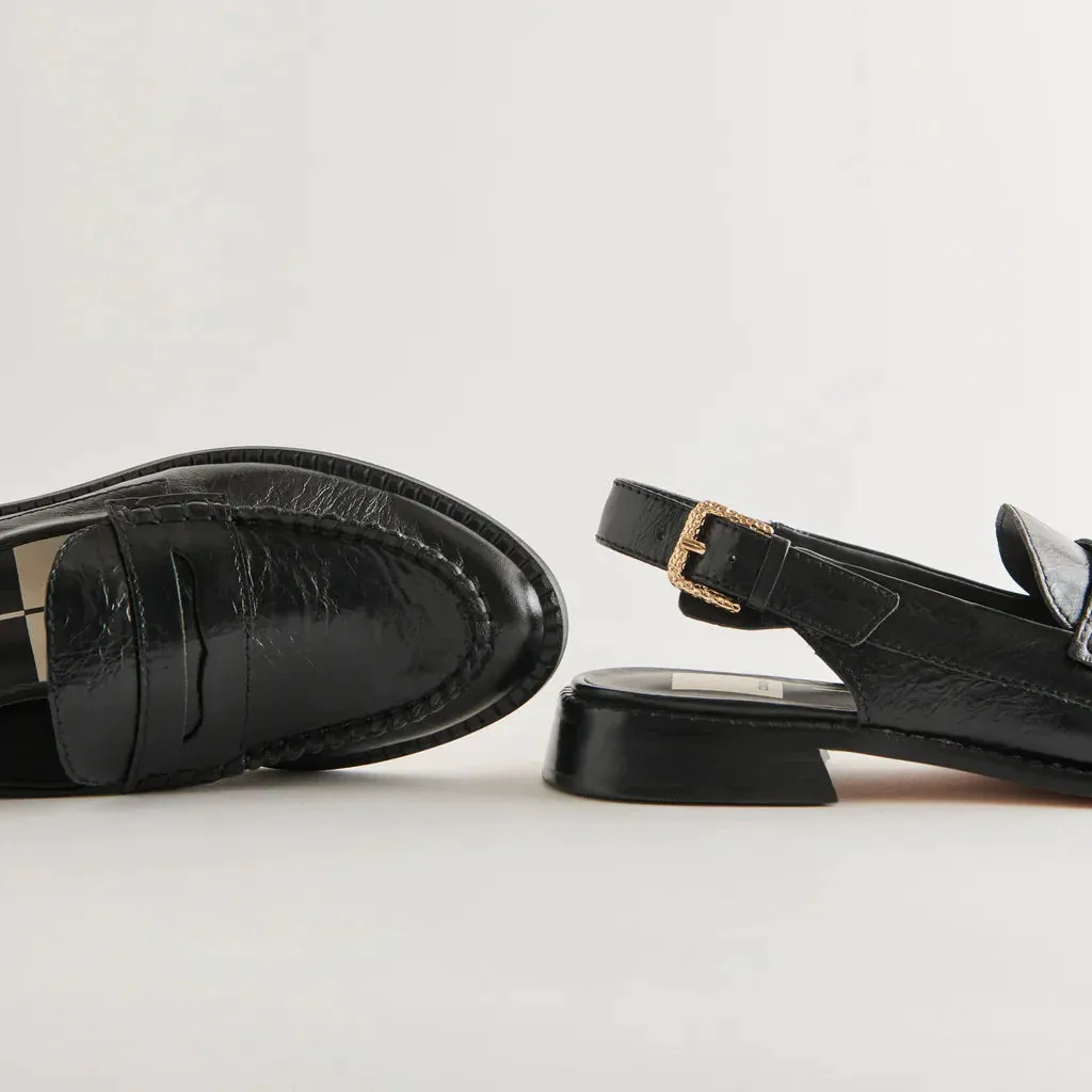 The Hardi Loafer by Dolce Vita - Midnight Crinkle Patent