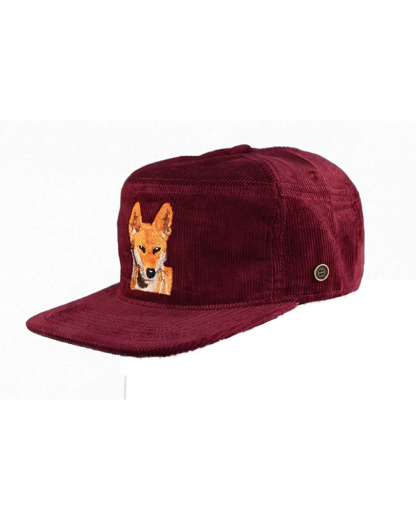 The Stash Cap - Corduroy - Dingo Wine