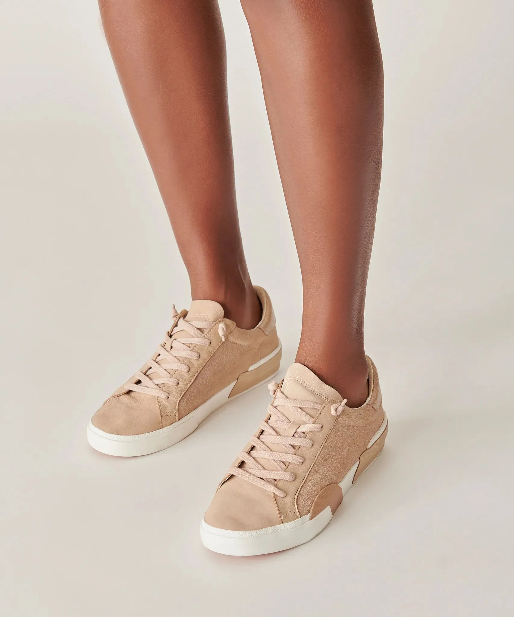 The Zina Sneakers by Dolce Vita - Dune Suede