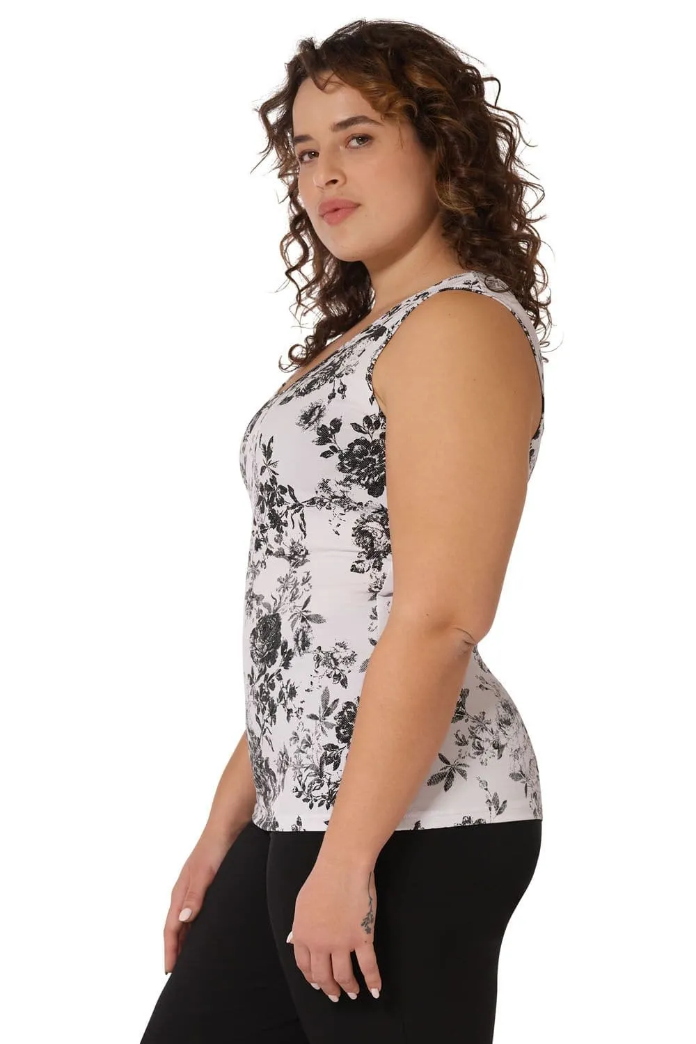 Travel Collection Curvy Business Casual Top for Women