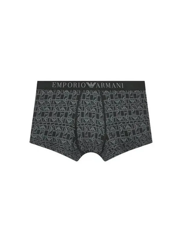 UNDERWEAR Overseas Station Season Big Chance 8 18 Men s Logo Pattern Cotton Drawn Black 271890