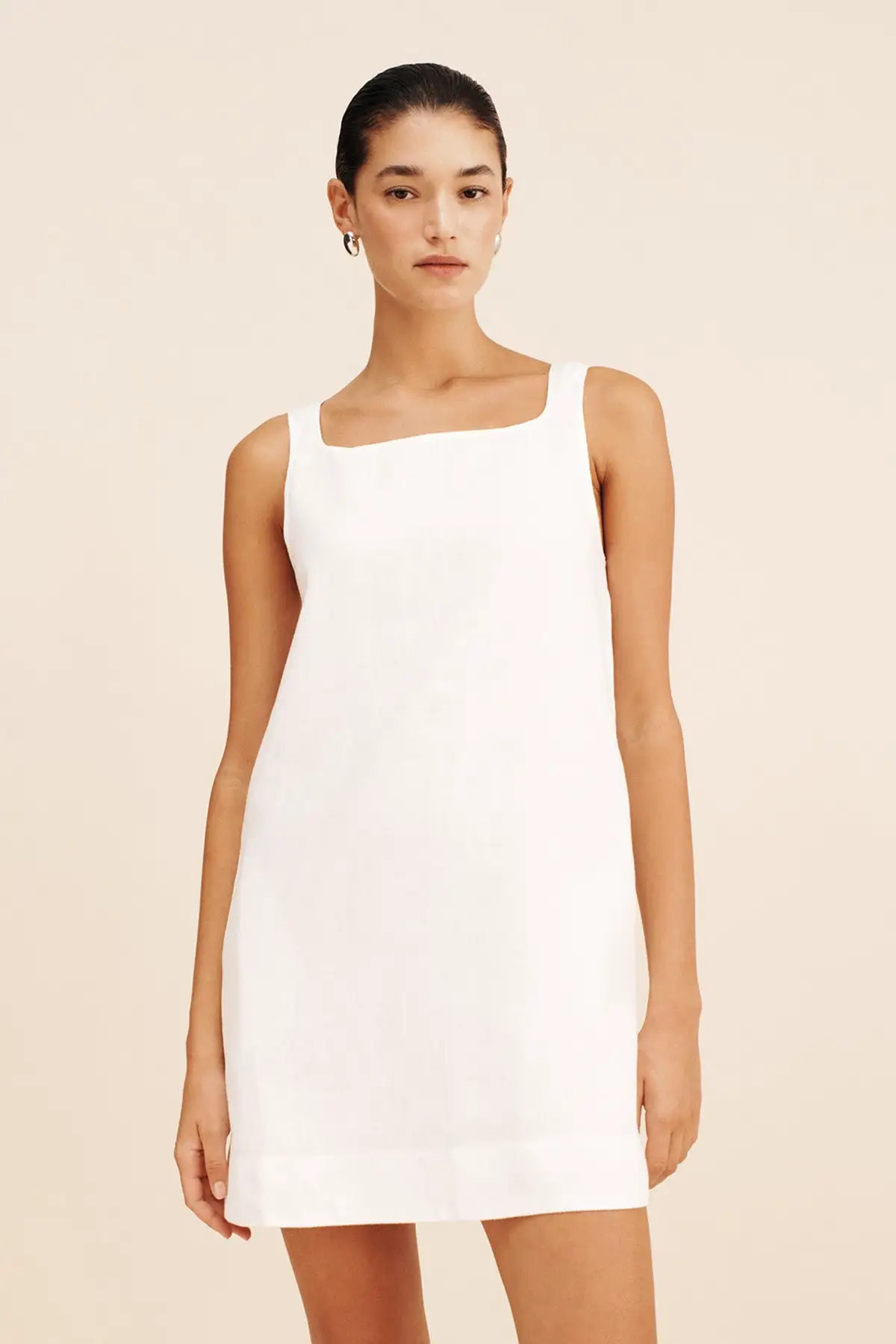 VAL MINI DRESS - IVORY