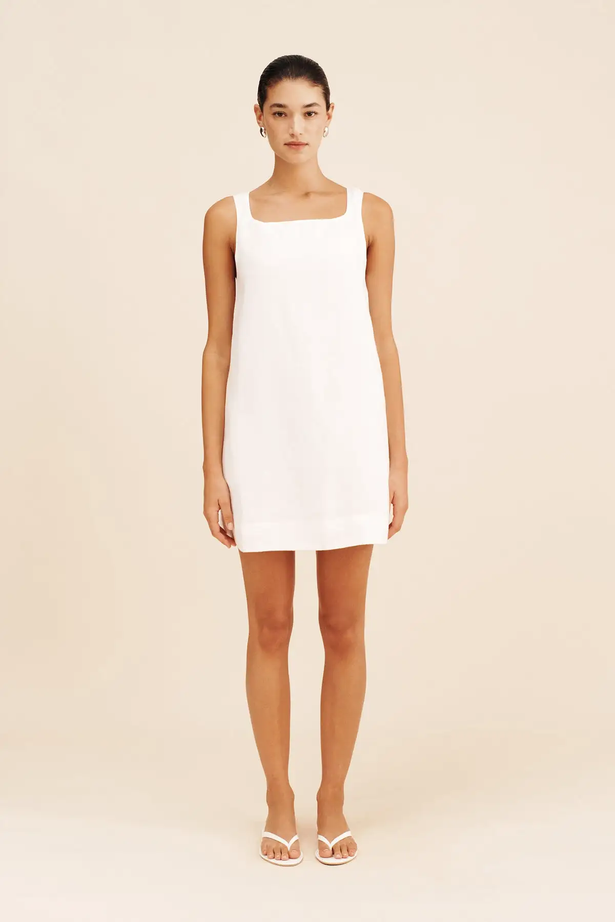 VAL MINI DRESS - IVORY