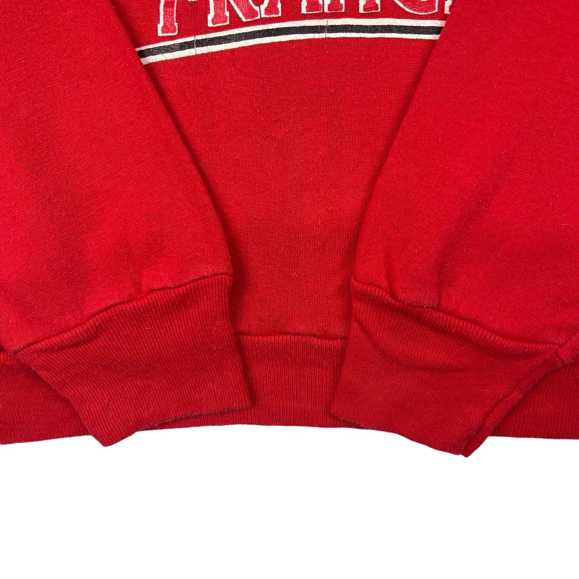 Vintage Champion 90's San Francisco 49ers Sweatshirt Red