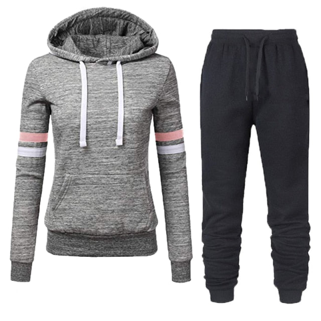 women Sweatpants Trousers Outfits Solid Casual Tracksuit