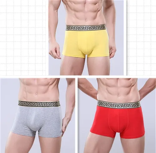 Xituodai 3pcs/lot wholesale price sexy men's underwear boxers Comfort multicolor boxers men cheap Asia size Hot sale