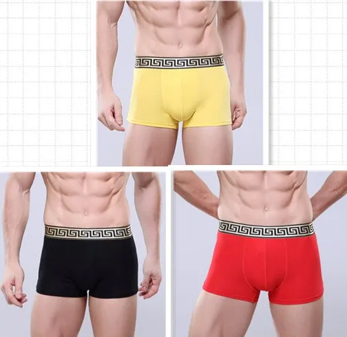 Xituodai 3pcs/lot wholesale price sexy men's underwear boxers Comfort multicolor boxers men cheap Asia size Hot sale