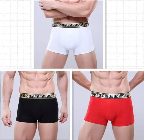 Xituodai 3pcs/lot wholesale price sexy men's underwear boxers Comfort multicolor boxers men cheap Asia size Hot sale