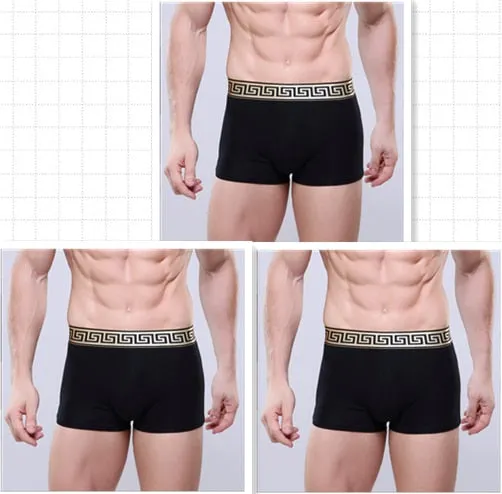 Xituodai 3pcs/lot wholesale price sexy men's underwear boxers Comfort multicolor boxers men cheap Asia size Hot sale