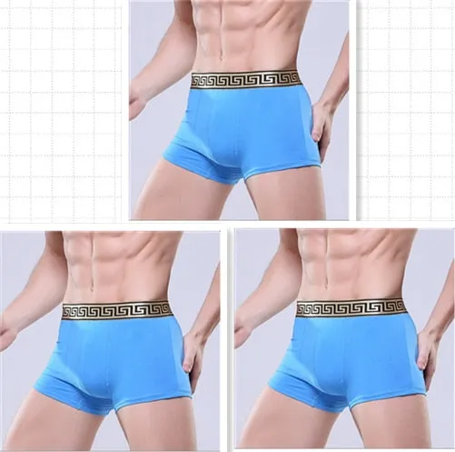 Xituodai 3pcs/lot wholesale price sexy men's underwear boxers Comfort multicolor boxers men cheap Asia size Hot sale