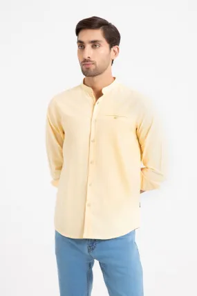 Yellow Casual Shirt