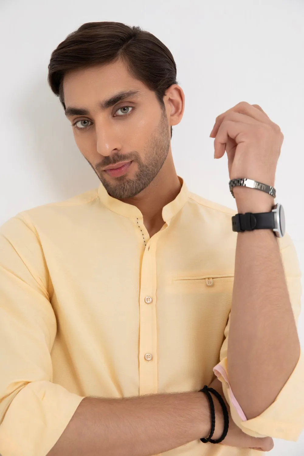 Yellow Casual Shirt