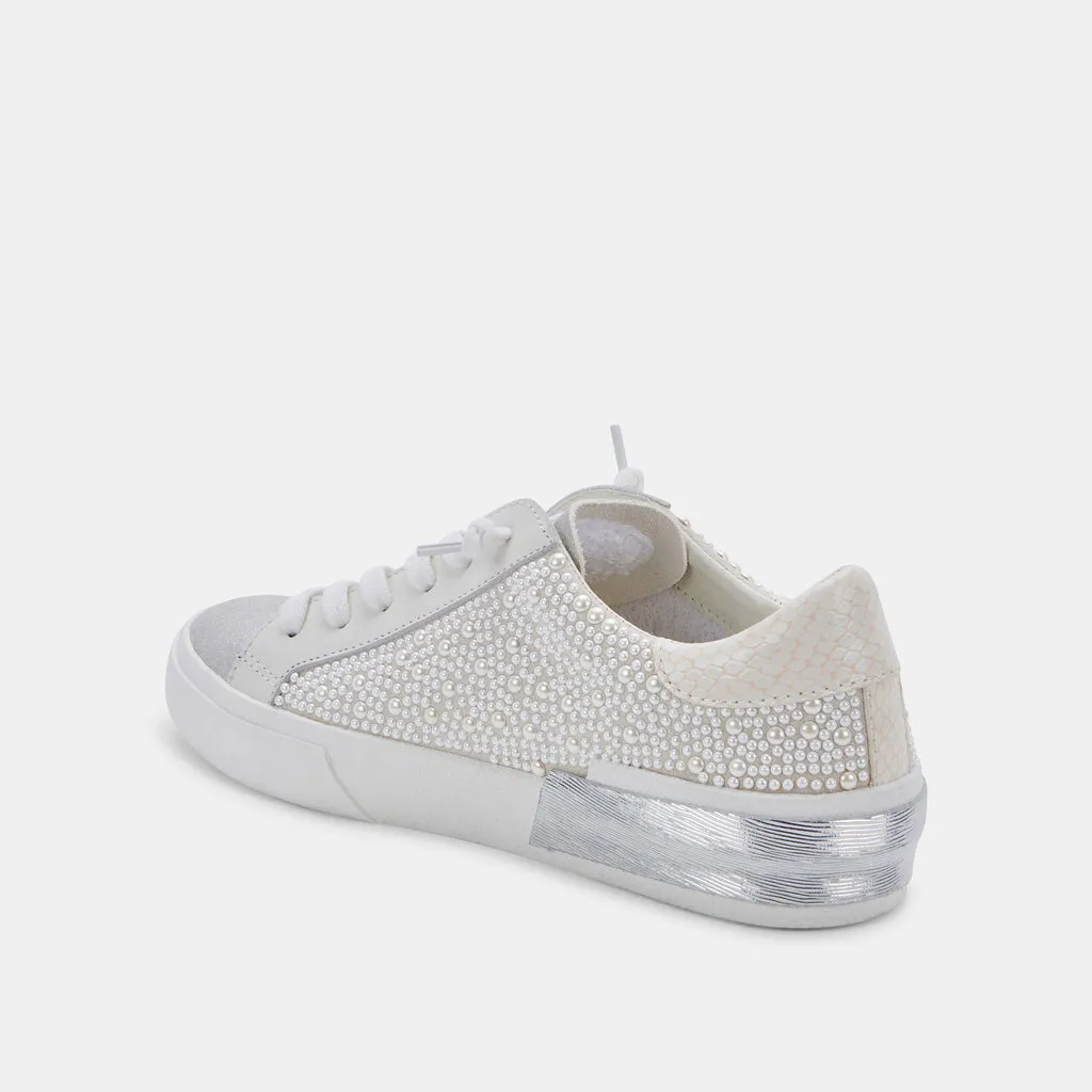 ZINA PEARL SNEAKERS VANILLA PEARLS– Dolce Vita 6739934969922