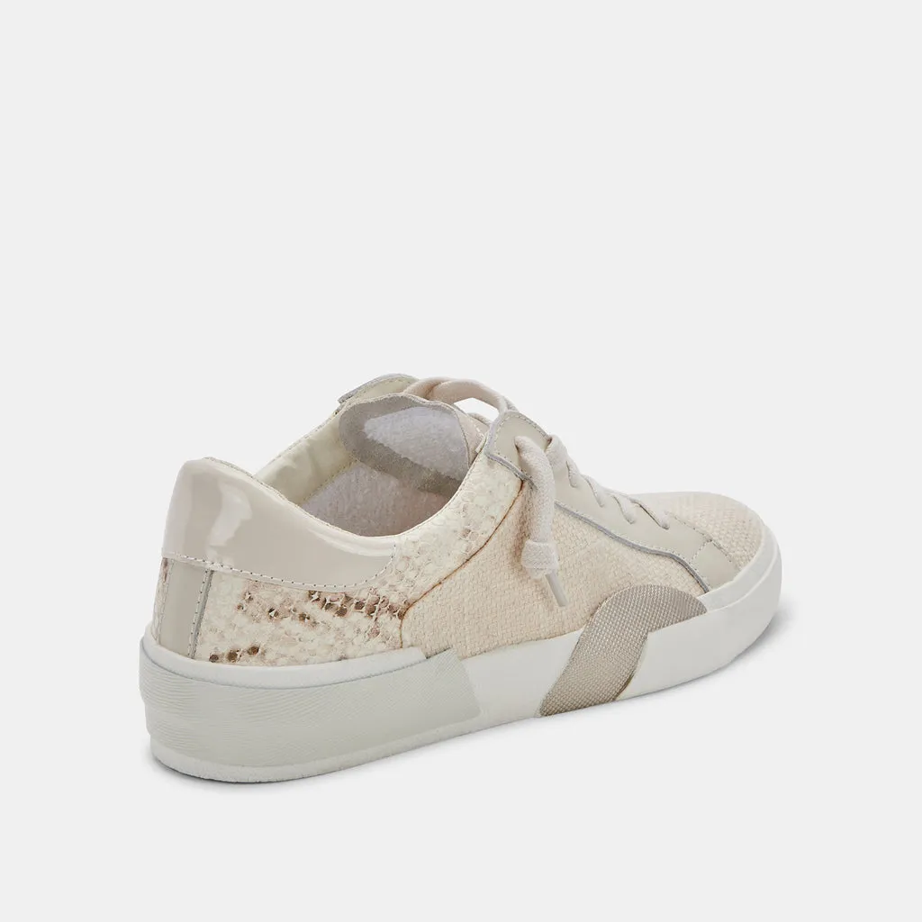 ZINA SNEAKERS NATURAL LINEN– Dolce Vita 6706138611778