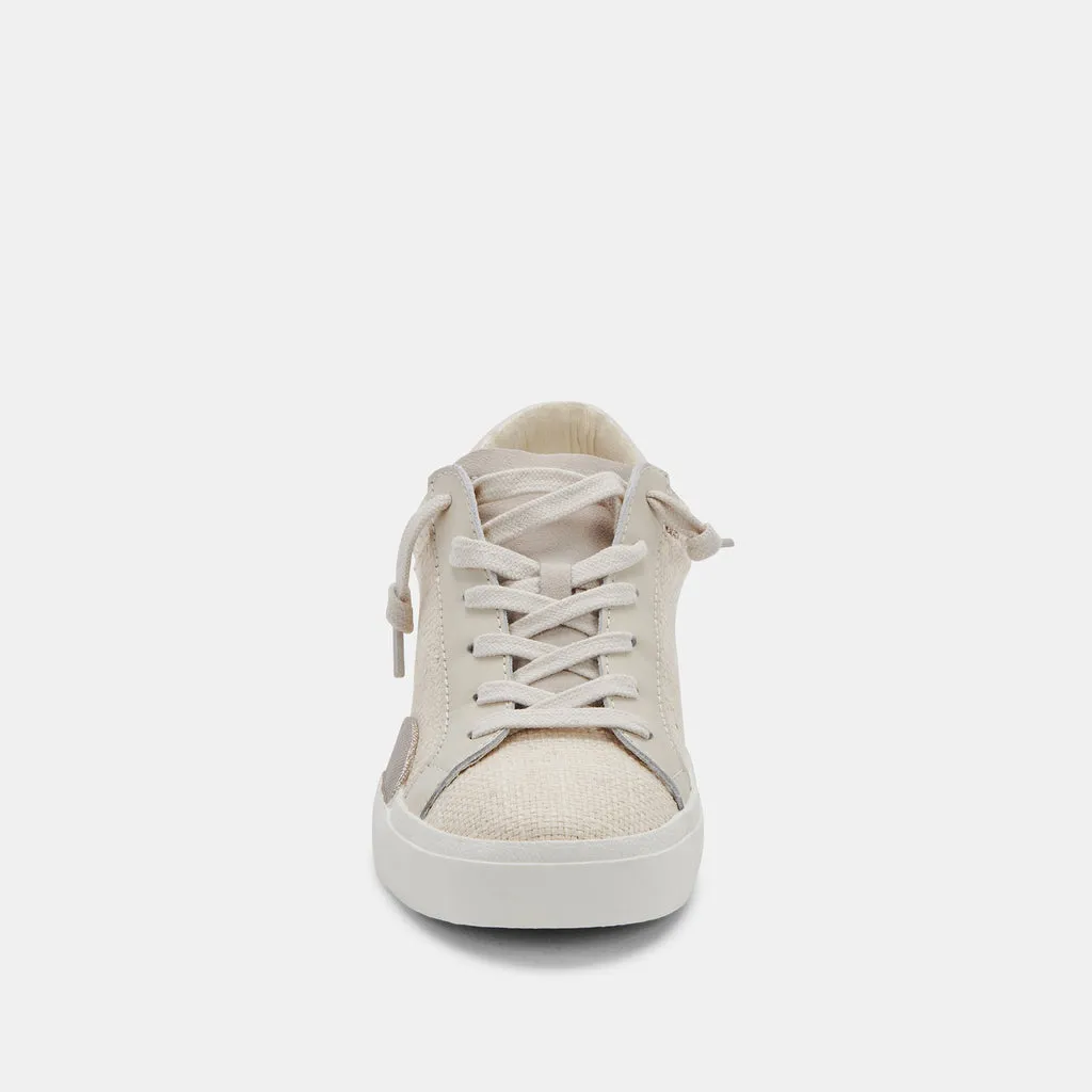 ZINA SNEAKERS NATURAL LINEN– Dolce Vita 6706138611778